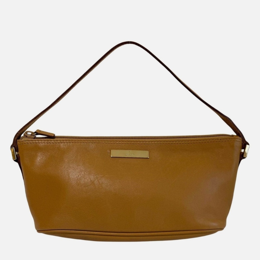 Vintage Gucci Leather Mini Boat Bag